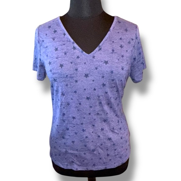 LANE BRYANT High-Low Macrame-Back Top - Plus 14/16 Medieval Blue - Picture 2 of 11